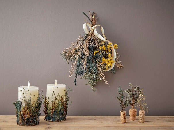 ボタニカルキャンドル